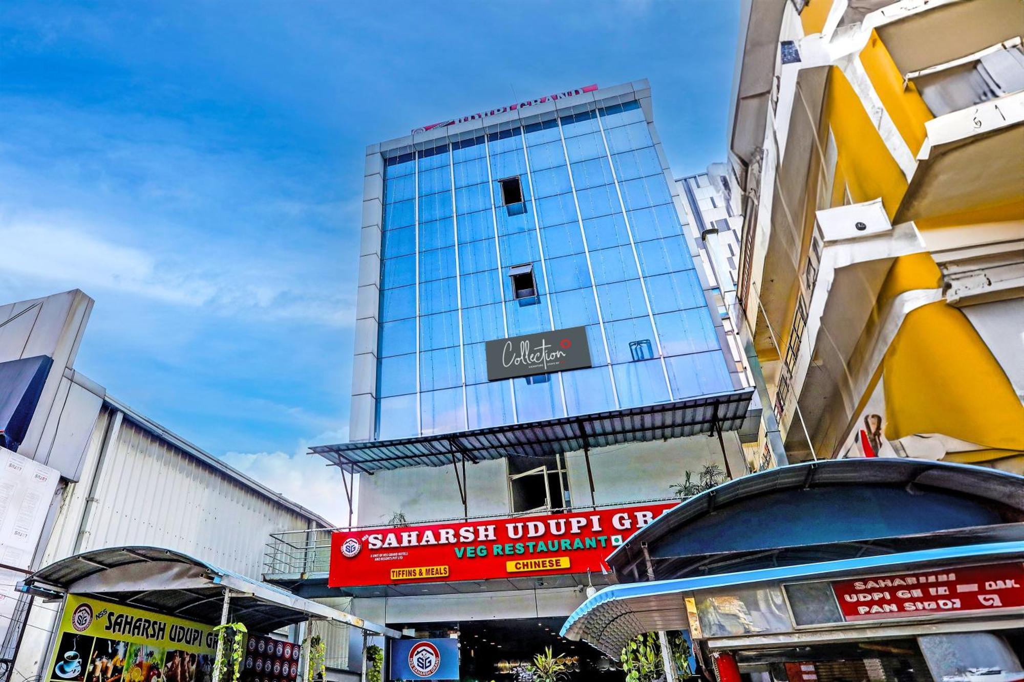 Capital O Saharsh Grand Near Shilparamam Hyderabad Exterior foto